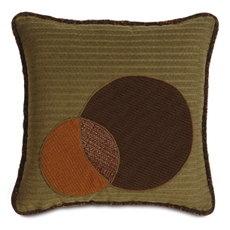 Albers: Casey Fern With Circles Decorative Pillow