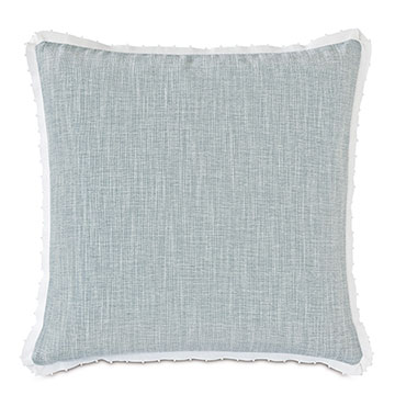 Amberlynn Picot Trim Decorative Pillow