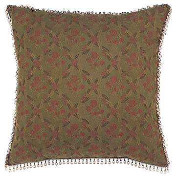 Dahlia Bark With Beaded Trim