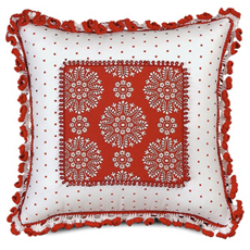 Annika Insert With Crochet Trim Pillow