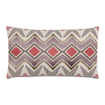 JOAQUIN EMBROIDERED DECORATIVE PILLOW