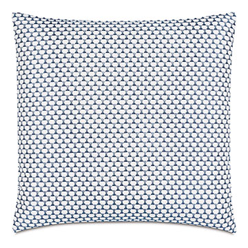 High Tide Embroidered Decorative Pillow