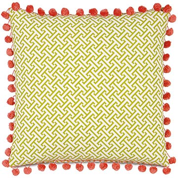 Chive Sparrow With Ball Trim