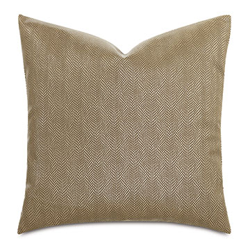 Janus Reptilian Decorative Pillow in Gold