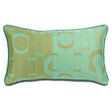 Azzurro With Small Welt Decorative Pillow