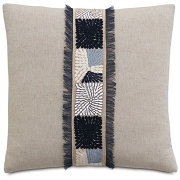 BEAU FRINGE DECORATIVE PILLOW