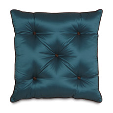 Freda Teal W/Sm Welt Tufted