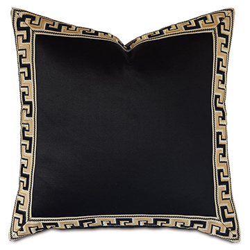 Park Avenue Greek Key Decorative Pillow