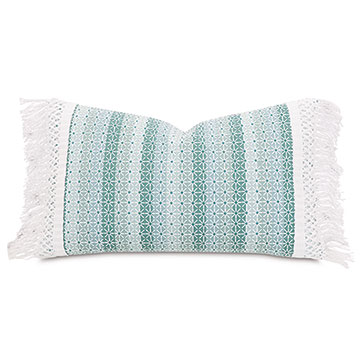 Laguna Embroidered Decorative Pillow