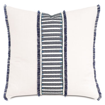 CORONA DEL MAR PIECED DECORATIVE PILLOW