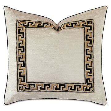 Park Avenue Metallic Decorative Pillow