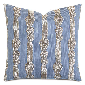 MIRAMAR NAUTICAL DECORATIVE PILLOW