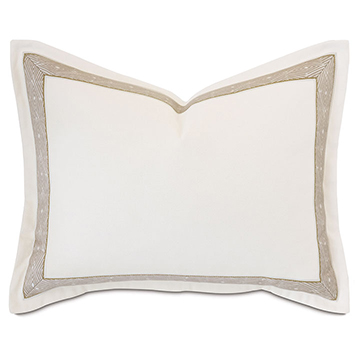 Palisades Mitered Trim Standard Sham