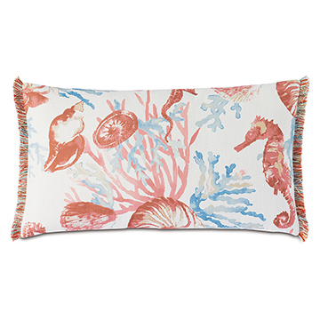 Bimini Coral Reef Decorative Pillow