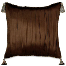 Shantung Chocolate With Tassels