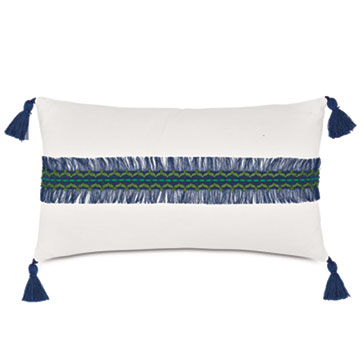 BOCA RATON TASSEL DECORATIVE PILLOW
