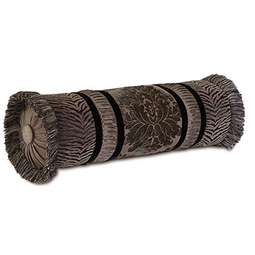 Isadora Charcoal Bolster