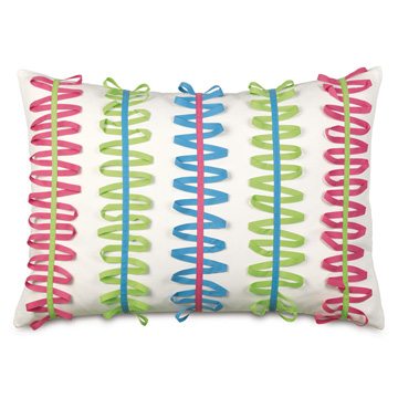 Gigi Ribbon Decorative Pillow