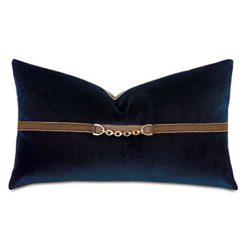 Steeplechaser Horizontal Buckle Decorative Pillow