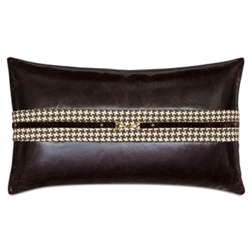 HIGHLAND LEATHER DECORATIVE PILLOW