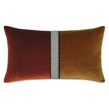 SOL COLORBLOCK DECORATIVE PILLOW