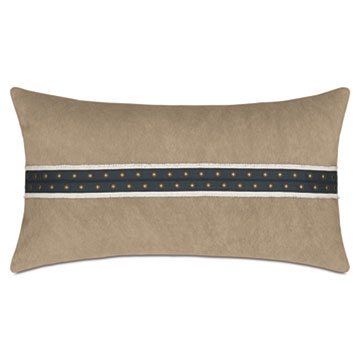 LEVI FAUX HIDE DECORATIVE PILLOW
