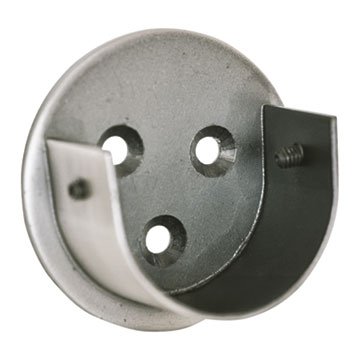 ACERO BRUSHED NICKEL INSIDE MOUNT BRACKET PAIR