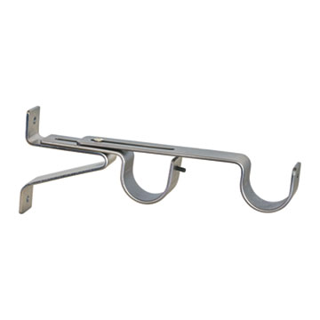 ACERO BRUSHED NICKEL DUAL ARM BRACKET