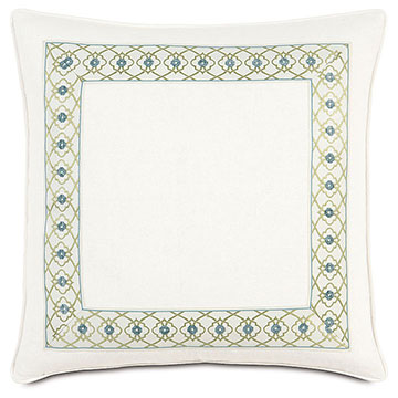 Filly White With Mitered Border