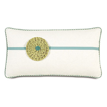 Filly White With Rosette