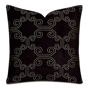 Elton Onyx Decorative Pillow