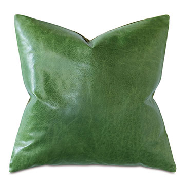 Tudor Decorative Pillow In Kelly Green