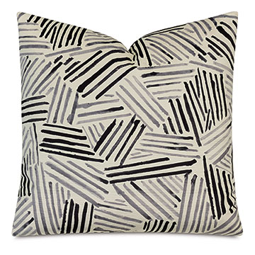 Giacometti Brush Strokes Decorative Pillow