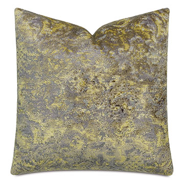 Byzantine Velvet Decorative Pillow In Amethyst