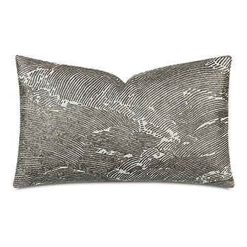 Kellner Metallic Decorative Pillow