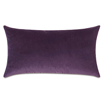 Uma Velvet Decorative Pillow in Purple