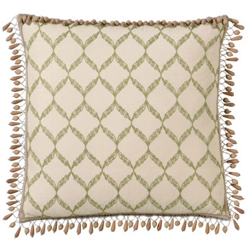 Bartow Palm With Beaded Trim