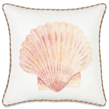 Hand-Painted Scallop Shell
