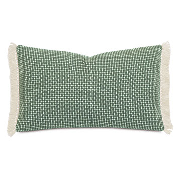 Casa Guava Crosshatch Decorative Pillow