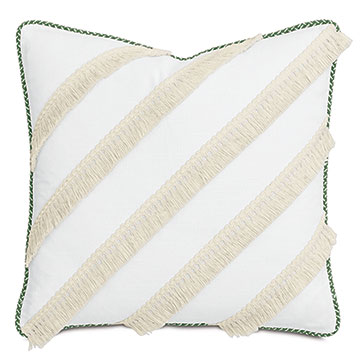 Casa Guava Tassel Decorative Pillow