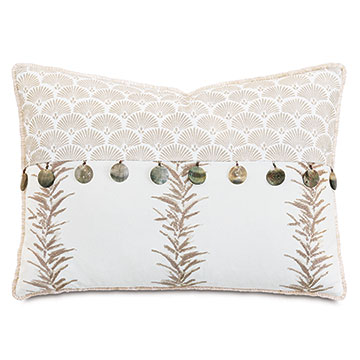 CASA GUAVA PIECED DECORATIVE PILLOW