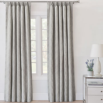 Liesl Faux Bois Curtain Panel