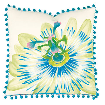 Passion Flower Hand-Painted