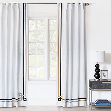 Sloane Geometric Curtain Panel
