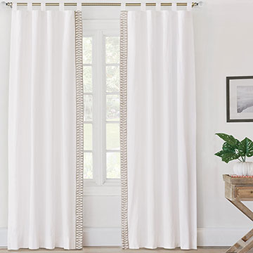 Junonia Embroidered Curtain Panel