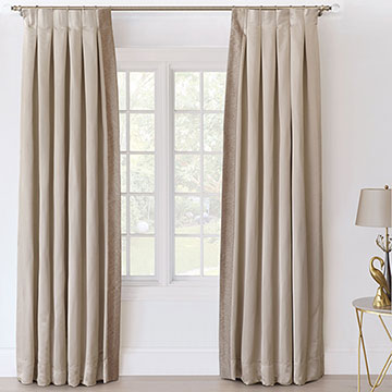 Arwen Satin Effect Curtain Panel