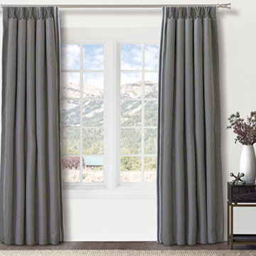 ANDES BORDER TRIM CURTAIN PANEL