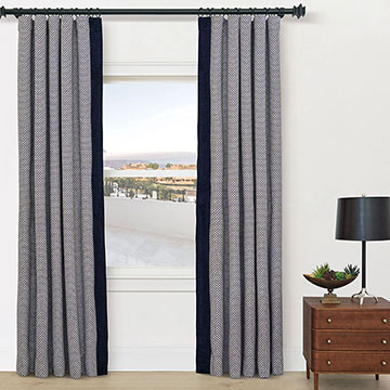 ALISTAIR GEOMETRIC CURTAIN PANEL LEFT