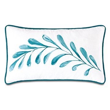 Clementine Handpainted Decorative Pillow