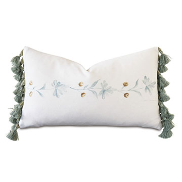 Stockholm Handpainted Decorative Pillow